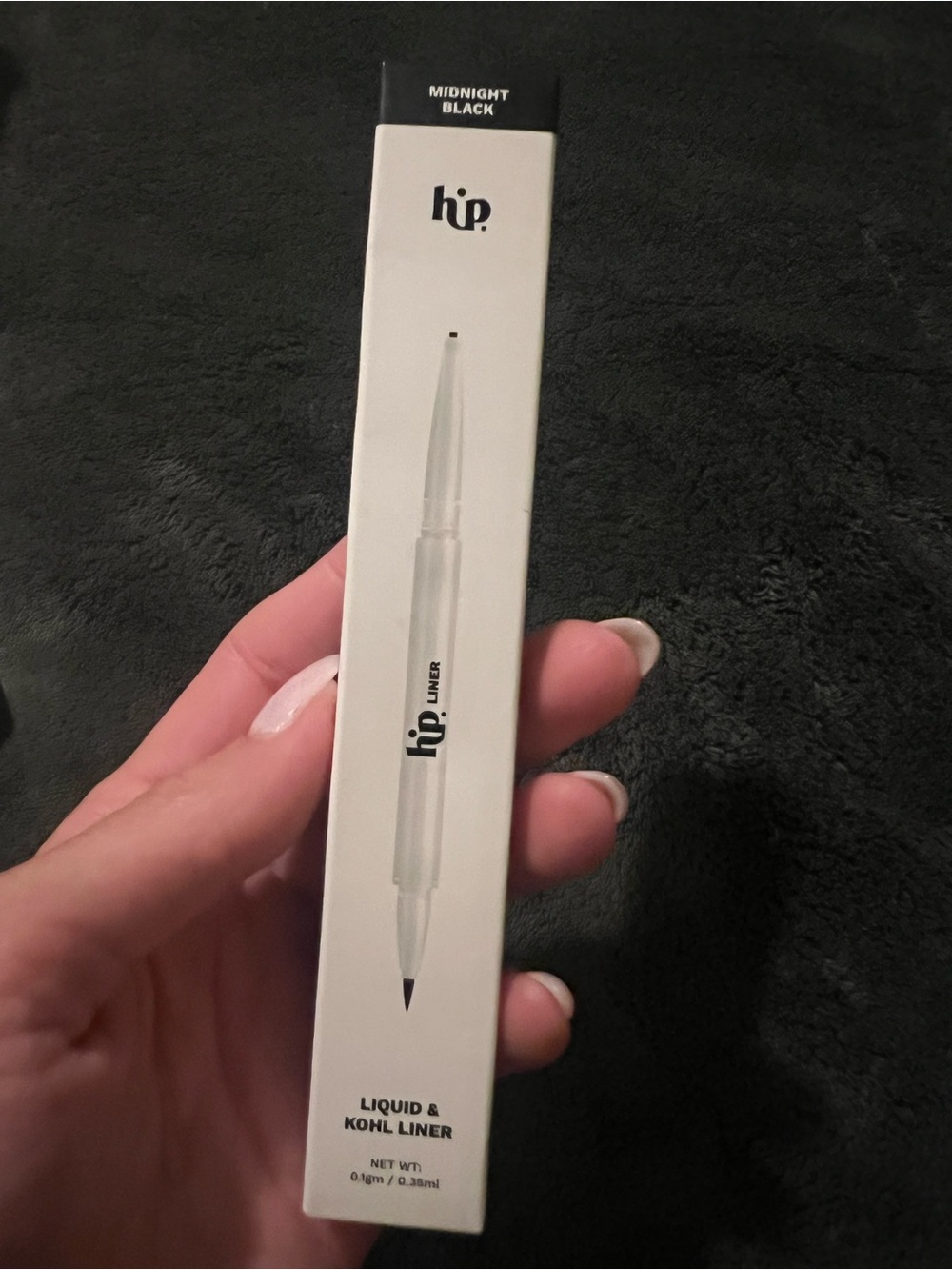 hip Liquid & Kohl Liner in Midnight Black